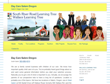 Tablet Screenshot of daycaresalemoregon.com